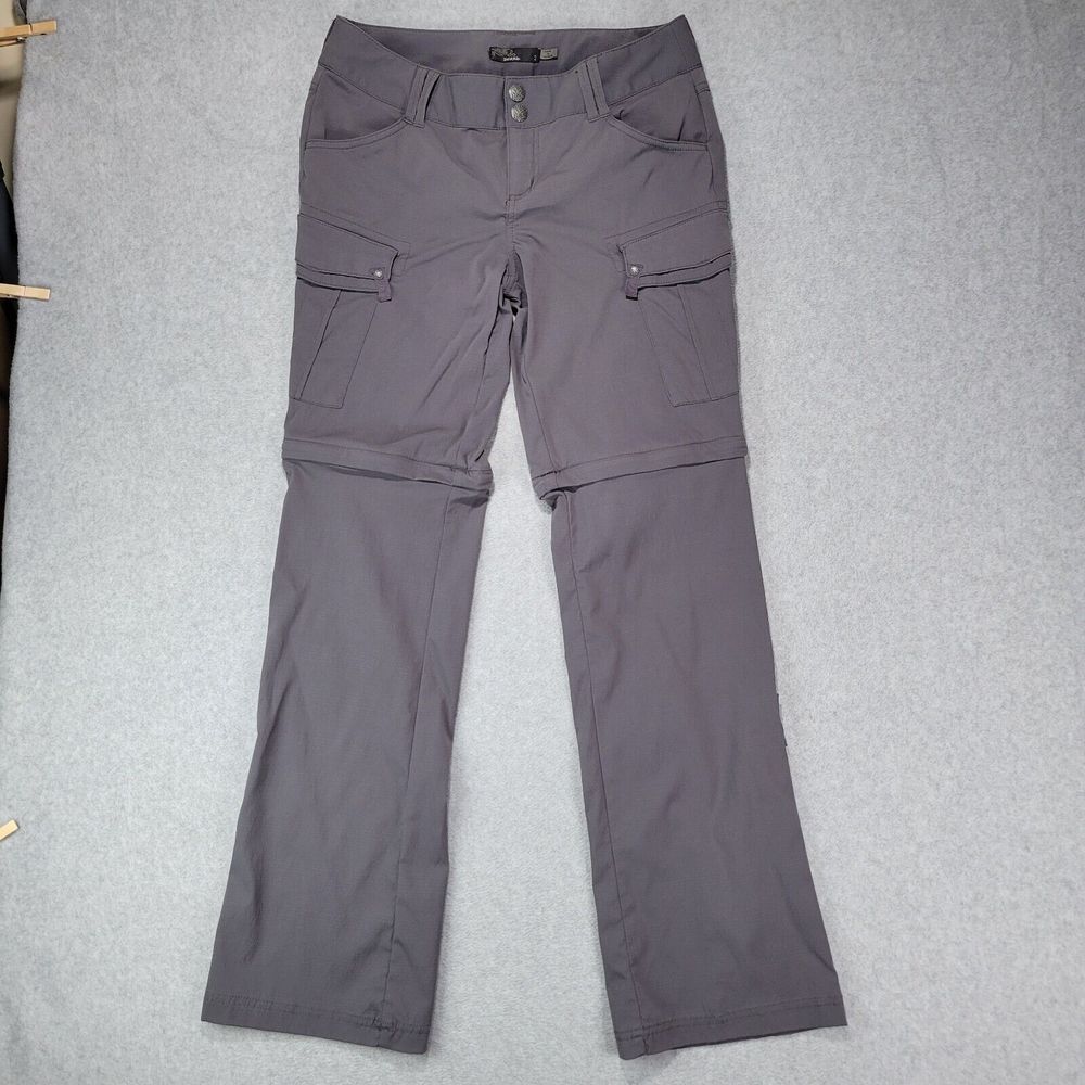 Prana Gray convertible hiking pants